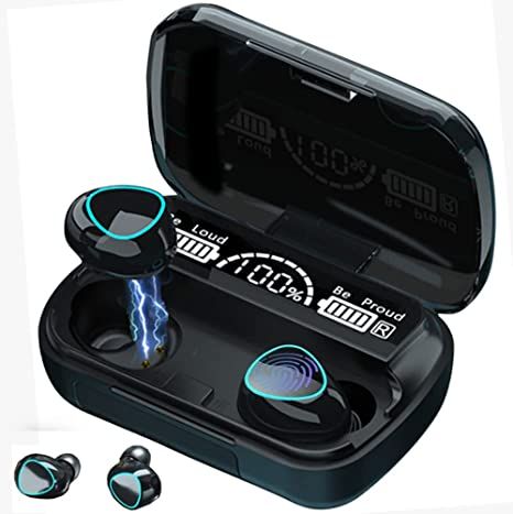 M10 and i12 TWS Wireless Bluetooth Earbuds V5.0 with Touch Sensor and Built-in Mic