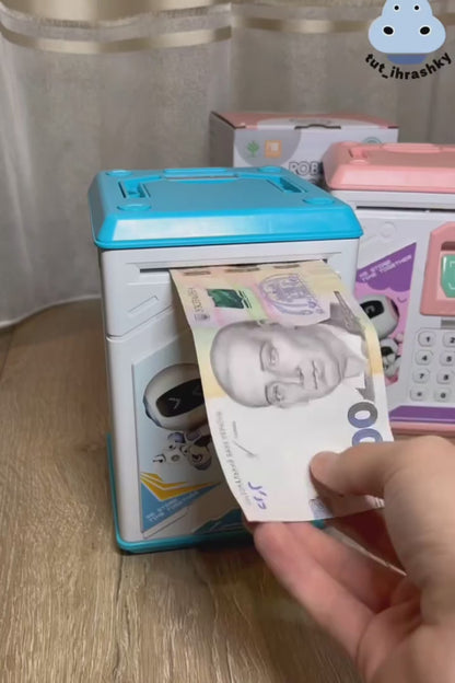 Musical Cartoon Money Safe Bank for Kids – Fun, Secure & Interactive Savings Vault!